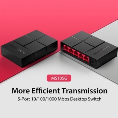 Mercusys Switch FULL Gigabit 5x 10/100/1000Mbps
