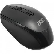 AOC mouse sem fio Silent recarregável 2.4GHz Bluetooth pret 1600DPI com alcance de até 10 metros