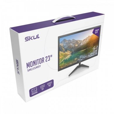 Skul monitor 23 polegadas FullHD office LED 5ms