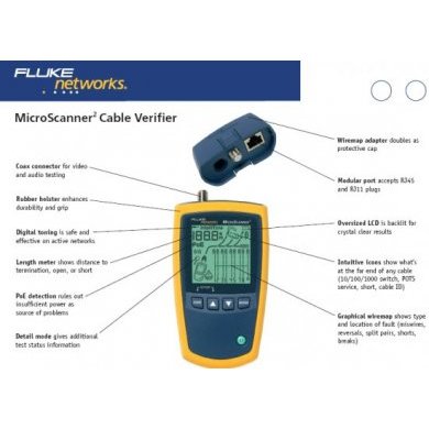 MS2-WM Fluke Microscanner2 Wiremap (Acessório)