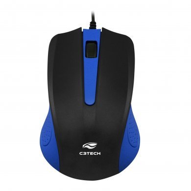 MS-20BL C3 Tech Mouse MS-20BL USB 1000DPI Azul/Preto