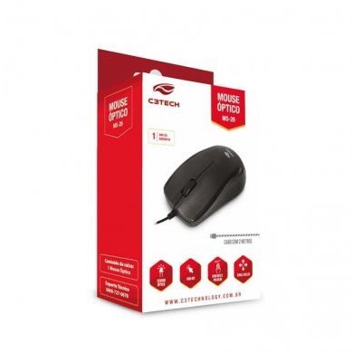 C3 Tech Mouse Óptico USB 2.0 1000 DPI