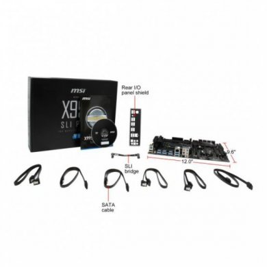 MSIX99SSLIPLUS Placa Mãe MSI X99S SLI Plus LGA 2011 ATX