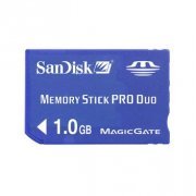 Foto de MSPD1GBSD Cartão de Memória Sandisk Memory Stick PRO Duo 1GB Capacidade: 1GB, Velocidade Máx. de 