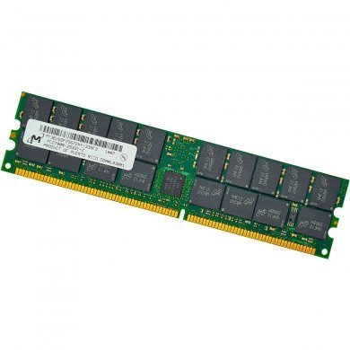 MT36VDDF25672XY-335F3 Memoria DDR 2GB RDIMM PC2700 ECC 184 Pinos