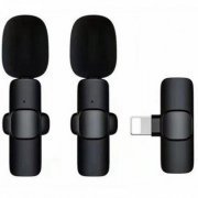 Tomate kit microfones de Lapela wireless para Lightning com 2 microfones sem fio recarregaveis