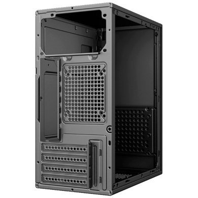 MT-36BK C3Tech gabinete 36BK Office Micro-ATX mid tower preto