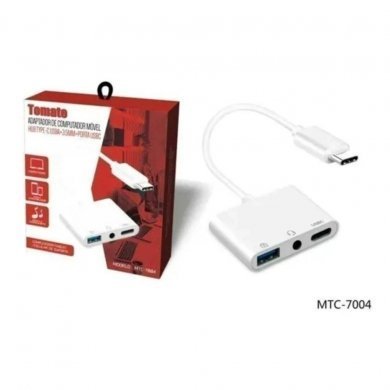 MTC-7004 Hub USB-C para USB 3.0 P2 e USB-C