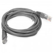 PATCH CORD MAXI TELECOM FLEX. CAT.6 2.5M Cor Cinza