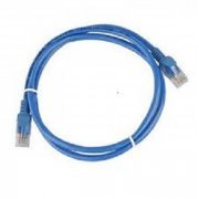 PATCH CORD FLEX. CAT.6 3M AZUL MAXI RJ45/RJ45 COM CAPAS INJETADAS - CORDÃO DE MANOBRA PARA PATCH PANELS SWITCH