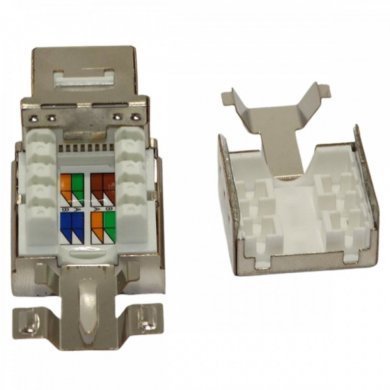 KEYSTONE JACK RJ45 CAT.6 ENC. UNIV BLIND