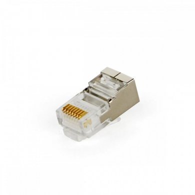 MTM-5088-C5E-SLS Conector RJ45 Maxi Telecom CAT5E Blindado