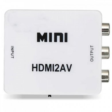 Tomate Mini adaptador HDMI para AV RCA