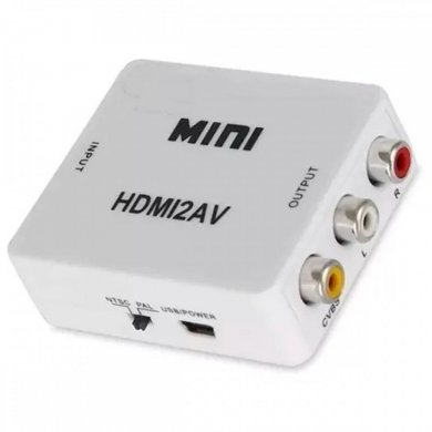 MTV-609 Tomate Mini adaptador HDMI para AV RCA