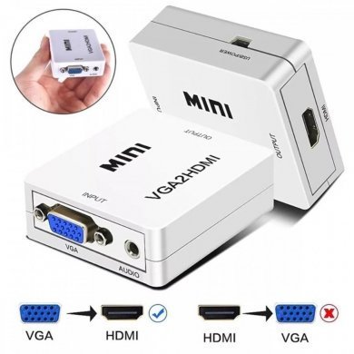 Tomate conversor HDMI para VGA 1080P 60Hz