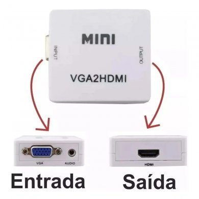 Tomate conversor de vídeo VGA para HDMI MTV-612