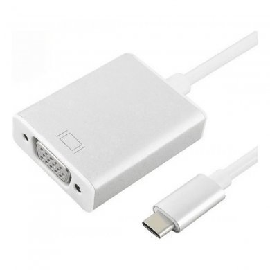 MTV-715 Tomate adaptador de vídeo USB-C para VGA FullHD 60Hz