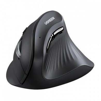 MU008 Ugreen mouse vertical ergonomico 4000DPI wireless preto