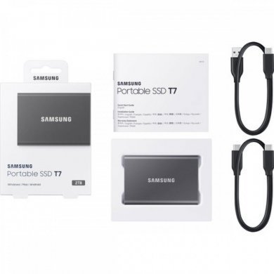 Samsung SSD Externo 2TB T7 USB 3.2 Gen 2