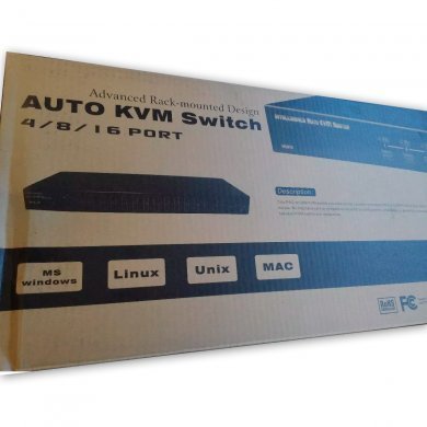 MUC81 Chaveador KVM 8 Portas USB/PS2 OSD 1920x1440