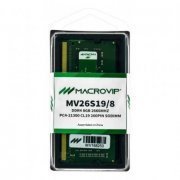 Macrovip Memória 8GB DDR4 2666MHz SODIMM CL19 para no