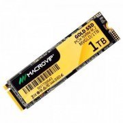 Macrovip SSD 1TB M.2 NVMe Gold PCIe Gen3x4 leitura 2400MB/s escrita 1800MB/s