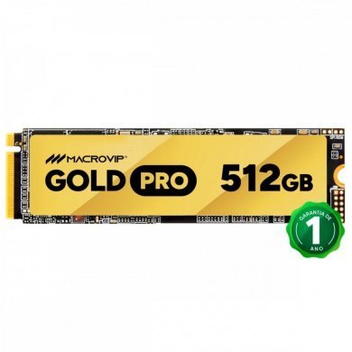 Macrovip SSD 512GB M.2 NVMe Gold Pro PCIe Gen3x4