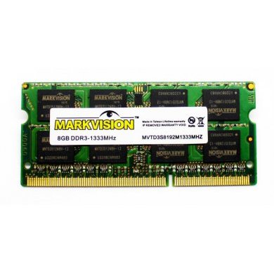 MVTD3S8192M1333MHZ MARKVISION MEMORIA 8GB 1333MHZ SODIMM