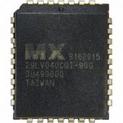 IC MX29LV040 FLASH 4MBIT PARALLEL 32PLCC NOR Flash Parallel 3V/3.3V 4M-bit 512K x 8 70ns 32-Pin PLCC