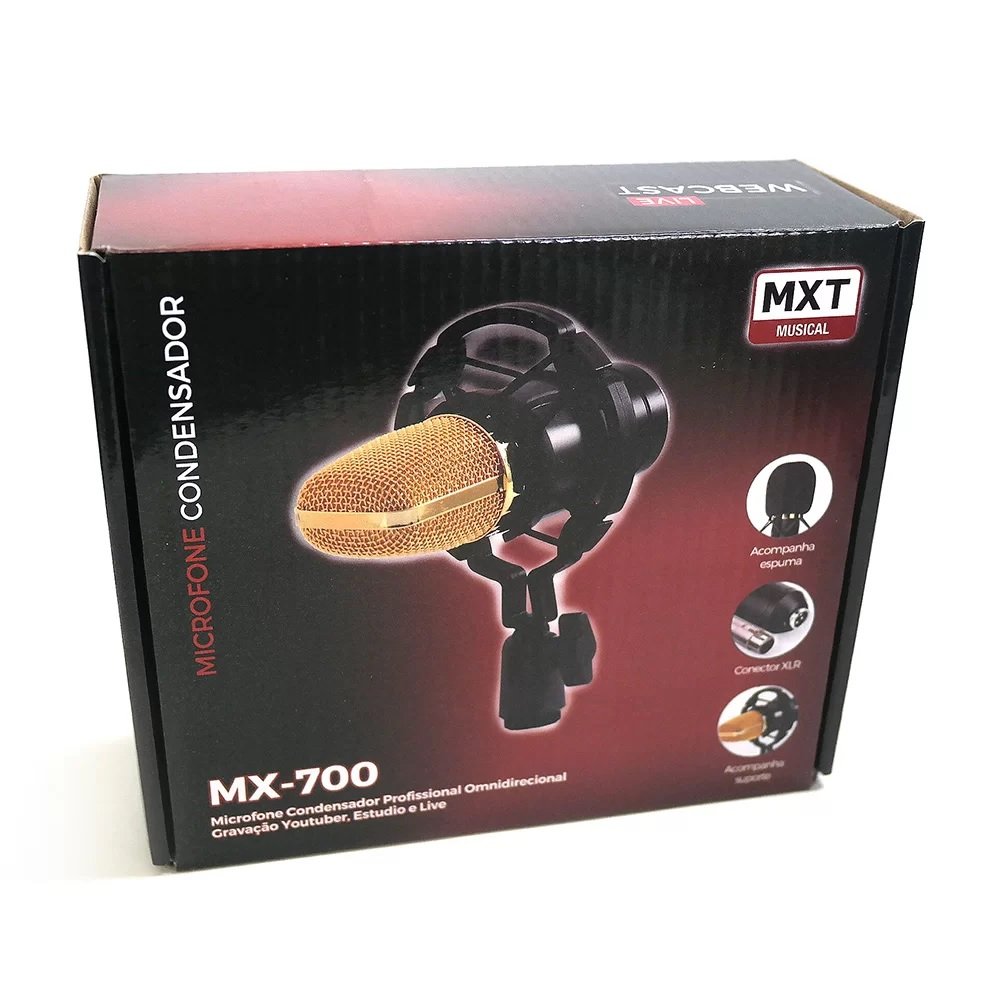 MX-700 MXT Microfone MX-700 profissional