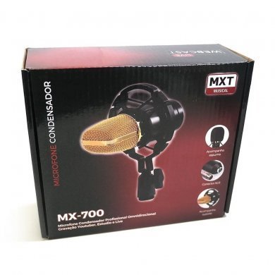 MXT Microfone MX-700 profissional