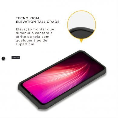 Gorila Shield Capa Dual Shock X Redmi Note 8
