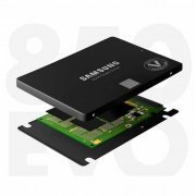 Samsung SSD 250GB 850 EVO SERIES SATA 6Gbs 2.5 Polegadas, Velocidade de leitura 540MBs / Velocidade de gravaçã