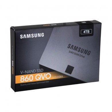 MZ-76Q4T0B/AM Samsung SSD 4TB 860 QVO SATA III