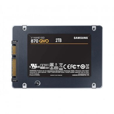 MZ-77Q2T0 Samsung SSD 2TB 870 QVO SATA 2.5 polegadas