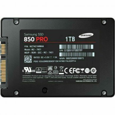 MZ-7KE1T0BW Samsung SSD 850 Pro Series 1TB SATA 6Gbs 2.5in