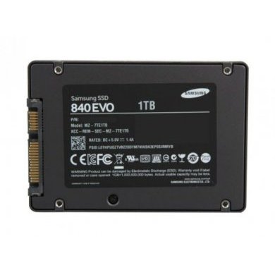 MZ-7TE1T0BW SSD Samsung 1TB SATA3 6Gbs 840 EVO 2.5in
