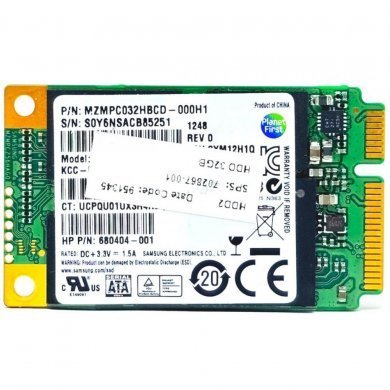 Samsung SSD mSATA 32GB 1.8 polegadas