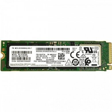 MZ-VLB256B Samsung SSD 256GB M.2 NVMe PCIe Gen 3 x4