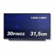 Tela LED 14 iPS FHD 1920x1080 30P fosca PCB 22cm conector inferior direito, sem aletas de fixação