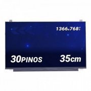TELA NOTEBOOK 15.6 HD Wxga 1366x768 30 PINOS SLIM FOSCA COM ALETAS DE FIXAÇÃO - DELL PN: CN-0JMC9X