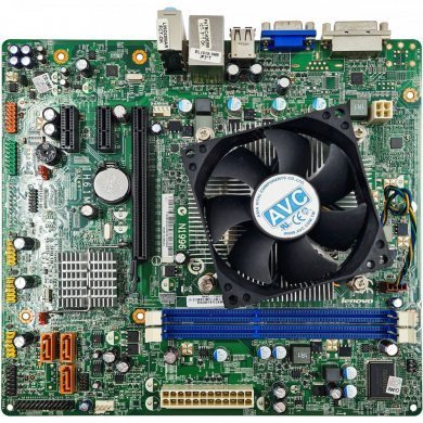 Kit placa mãe Lenovo N1996 com Pentium G2020 e cooler