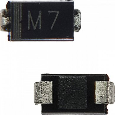 100x Diodo Retificador M7 1N4007 1000V 1A