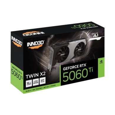 N506T2-16D7-191073N Inno3D placa de vídeo RTX 5060TI Twin X2 16GB GDDR7 128 bits