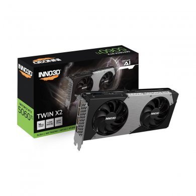 N506T2-16D7-191073N Inno3D placa de vídeo RTX 5060TI Twin X2 16GB GDDR7 128 bits