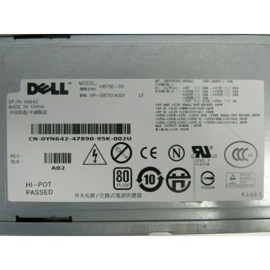 N875E-00 DELL Fonte de Alimentação 875W