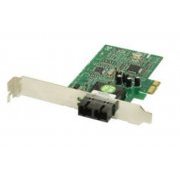 Placa Fibra Optica Transition Networks 1 Porta SC MM 2KM PCI-Express x1, Max Transfer Distance: 1.2 miles