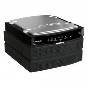 Unidade NAS Network Storage Linksys 10/100Mbps, 2 USB 2.0, 2 Baias para HD SATA 3.5 (descontinuado)