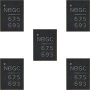 5x Ci NBGC675 regulador de voltagem MPS PMIC QFN-21 Synchronous Step Down Converter kit com 5 unidades
