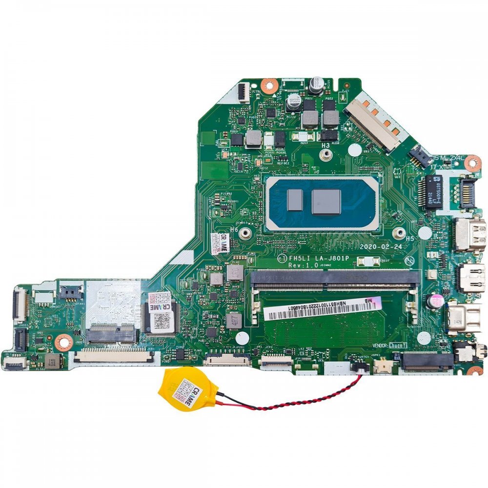 NB.HS511.001 Placa mãe FH5LI LA-J801P para Acer Aspire A315-56